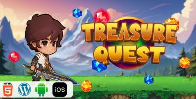 Treasure Quest - HTML5 Game