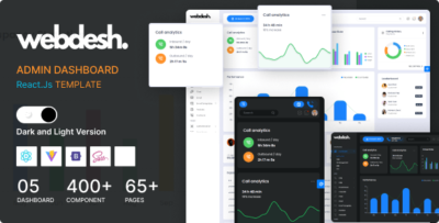 Webdesh - Admin Dashboard Template