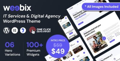 Weebix - IT Solutions WordPress Theme