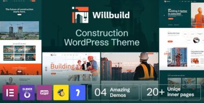 Willbuild - Construction WordPress Theme