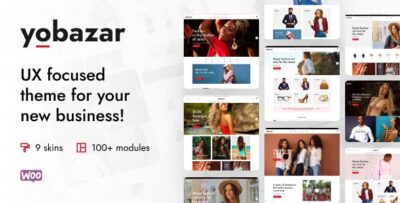 Yobazar - Elementor WooCommerce WordPress Theme v1.3.8