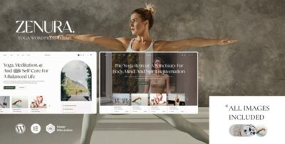 Zenura - Yoga WordPress Theme