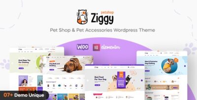 Ziggy - Pet Shop WordPress Theme v1.2.5