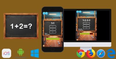 1+2= - HTML5 Game