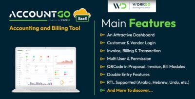 AccountGo SaaS - Accounting and Billing Tool