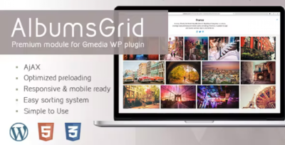 AlbumsGrid 4.2 Gallery Module for Gmedia plugin