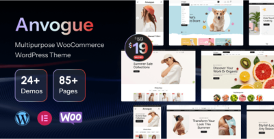 Anvogue - Multipurpose WooCommerce WordPress Theme