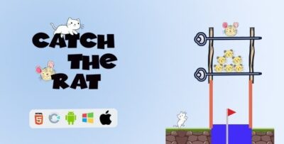 Catch The Rat - HTML5 Game (Construct 3) + Admob