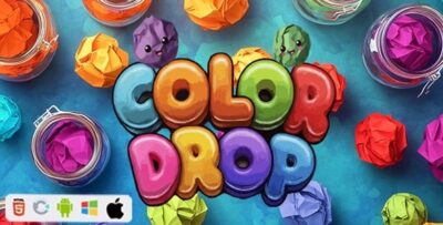 Color Drop - HTML5 Game (Construct 3) + Admob