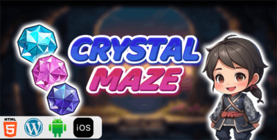 Crystle Maze - HTML5 Construct3 Game