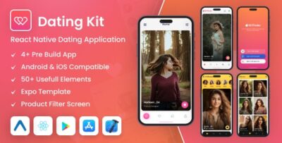 Dating Kit - React Native Expo Dating Mobile App Template