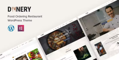 Dinery Food Delivery Restaurant WordPress Theme V1.1.10