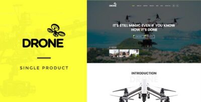 Drone - Single Product WordPress Theme v1.40