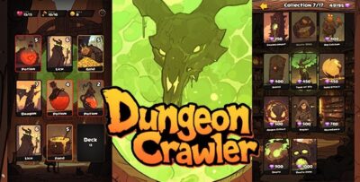 Dungeon Crawler - HTML5 Game (Construct 3) + (Mobile+Web)