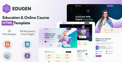 Edugen - Education & Online Course HTML Template