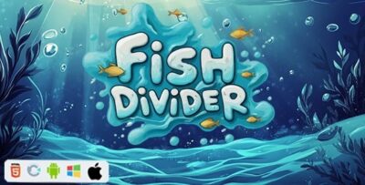 Fish Divider - HTML5 Game (Construct 3) + Admob