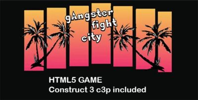 Gangster Fight City - HTML5 GAME - Construct 3