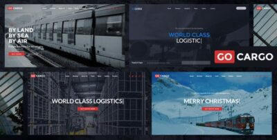 GoCargo - Freight, Logistics & Transportation WordPress Theme v1.9.25