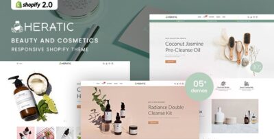 Heratic - Beauty & Cosmetics Responsive Shopify 2.0 Theme