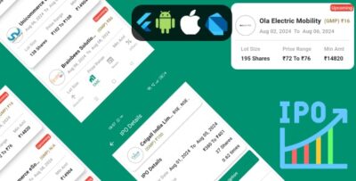IPO Pro Info and Guide - Flutter(iOS & Android)