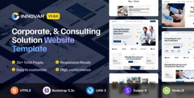 Innovar - A Corporate & Consulting Solution Site Template