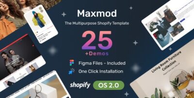 Maxmod - Multipurpose Shopify 2.0 Theme