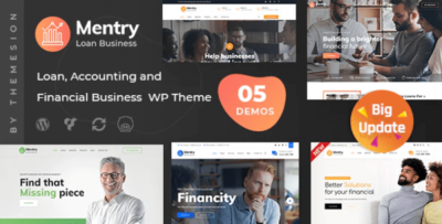 Mentry – Loan and Financial WordPress Theme V2.4v