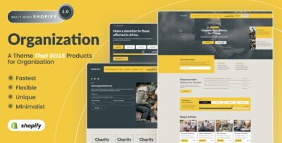 Organization - Charity Services Shopify 2.0 Theme