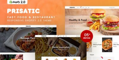 Prisatic - Fast Food & Restaurant Responsive Shopify 2.0 Theme