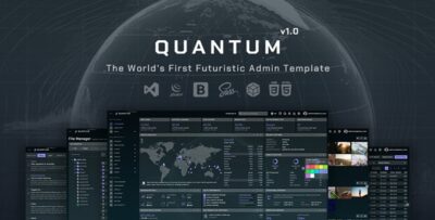 Quantum - .NET Core 8.0 MVC Admin Template