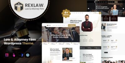 Rexlaw - Law WordPress Theme