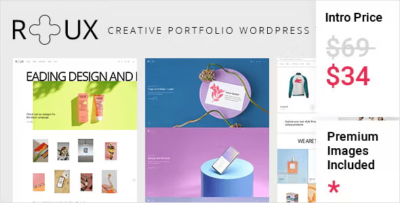 Roux – Creative Portfolio WordPress Theme