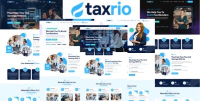 Taxrio - Tax Advisor & Consulting HTML5 Template