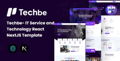 Techbe- IT Service And Technology React NextJS Template