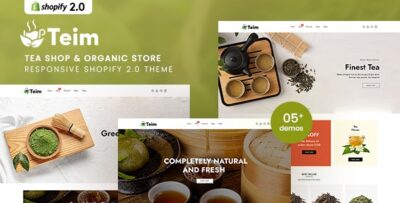 Teim - Tea Shop & Organic Store Shopify 2.0 Theme