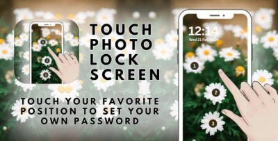 Touch Photo Lock Screen with AdMob Ads Android