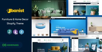 Ubanist - Furniture & Home Decor Shopify 2.0 Theme