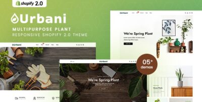 Urbani - MultiPurpose Plant Store Shopify 2.0 Theme Urbani - MultiPurpose Plant Store Shopify 2.0 Theme