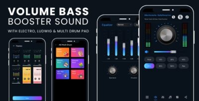 Volume Booster Bass Booster wiith AdMob Ads Android