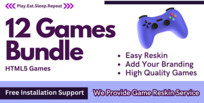 12 HTML5 Games Bundle