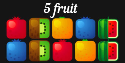 5 Fruit - Html5 (Cosntruct3, C3p)