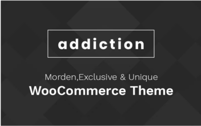 Addiction - Multipurpose Store WooCommerce Theme