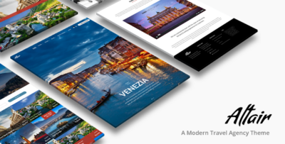 Altair Travel Agency WordPress