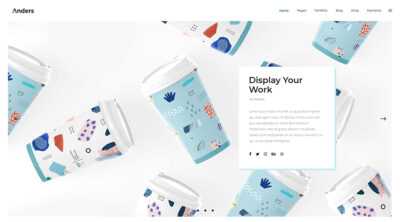 Anders - Design Portfolio Theme