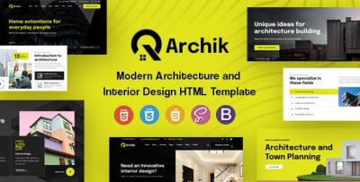 Archik - Architecture & Interior HTML Template