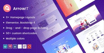 ArrowIT - Technology, Digital Transformation WordPress Theme