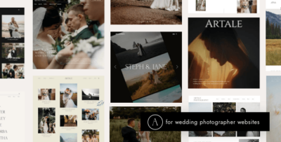 Artale | Wedding Photography WordPress