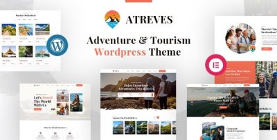 Atreves Adventure & Tourism WordPress Theme