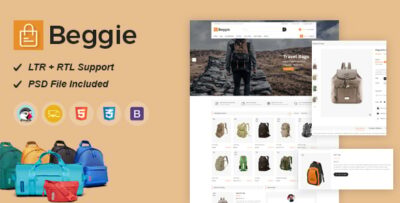 Beggie Responsive Prestashop Theme