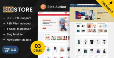 BigStore - Mega Store OpenCart 3.x Responsive Theme